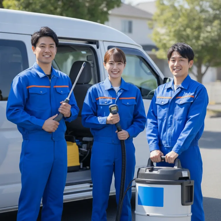 常総市での作業